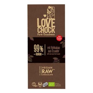 Lovechock Lovechock Extreme Dark 99 % Kakao -- 70g
