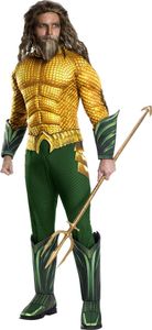 Aquaman - "Deluxe" kostým - pánský BN5311 (XL) (zlatý/zelený) Aquaman - "Deluxe" kostým - pánský BN5311 (XL) (zlatý/zelený)