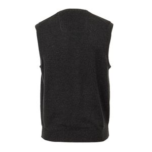 XXL V-Neck Strickpullunder anthrazit melange CasaModa, Größe:6XL