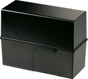 HAN Karteikasten 975-13 DIN A5 quer max. 450Karten PS schwarz