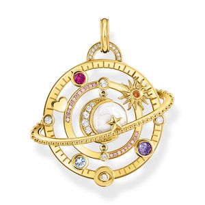 Thomas Sabo PE953-776-7 Anhänger mit Planetenring Goldfarben