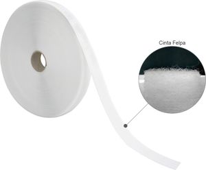 Selbstklebendes Plüschband, 25 Meter Rolle