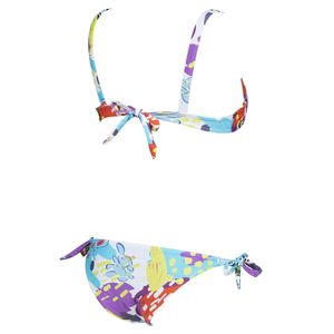arena Bikini Damen Allover Wire Zweiteiler, Farbe:Aqua, Größe:44
