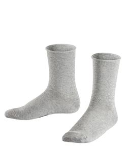 FALKE Shiny Kinder Socken, Größe:27-30, Farbe:light grey