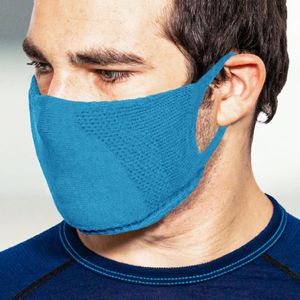 TRERE Social Mask Sportmaske Mund-Nasen-Bedeckung french blue L