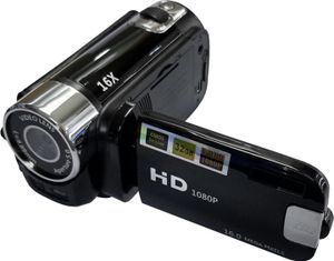 Prenosná digitálna kamera 1080P HD - 16 MP, 2,7" LCD, 16x zoom, integrovaná dobíjacia batéria