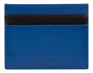 HUGO BOSS Credit Card Holder Matrix Blue