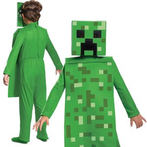 Minecraft kostým Halloween, prebranie Creeper 137-149 cm (10-12 lat)
