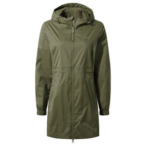 TOG24 - "Kilnsey" bunda, nepremokavá pre ženy TG349 (34 DE) (Khaki zelená)