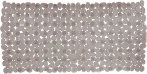 WENKO Kúpeľňová predložka Paradise Taupe, polyvinylchlorid, 36 x 71 cm, sivá