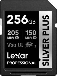 Lexar Professional Silver Plus 256gb Sdxc V30 Uhs-i Sd-karte Durchsichtig  Durchsichtig One Size
