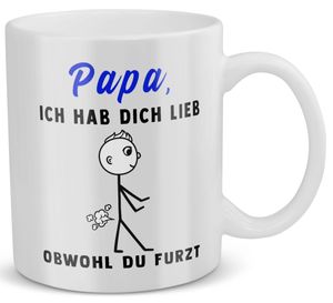 22Feels Papa Geschenk Vatertag Vater Tasse Geburtstag Kaffeetasse Männer Weihnachten Herrentag Geschenkidee