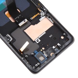 Für Samsung Galaxy S21 Ultra 5G Display Full OLED LCD mit Rahmen Einheit Touch Ersatzteil Reparatur Schwarz