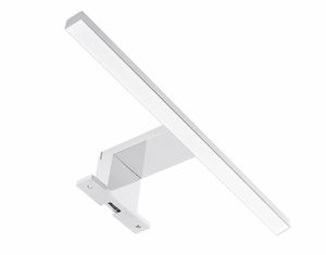 VCM LED povrchové svítidlo osvětlení zrcadlo světlo koupelna koupelna Blino stříbrná