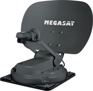 Camping SAT-Anlage Megasat Caravanman Kompakt 3 Graphit Single-LNB - Wohnwagen