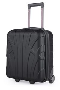 Suitline - Handgepäck Underseat 45 cm, Kabinenkoffer 45x36x20 cm Freigepäck EasyJet, 30 Liter ,Schwarz