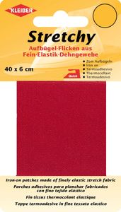 KLEIBER Stretchy-Bügel-Flicken 400 x 60 mm rot