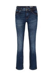 Tom Tailor Damen Jeans Hose Blau mid stone wash denim 1008119-10281