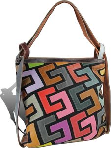 Toscanto Tasche mehrfarbig Leder Shopper D2OTTM101SU Toscanto Tasche mehrfarbig Leder Shopper D2OTTM101SU