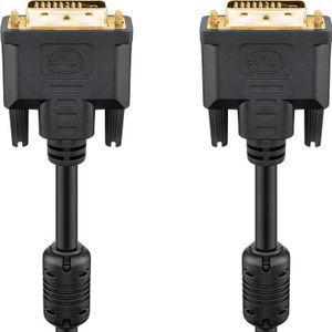Kábel DVI-D Full HD Dual Link, pozlátený