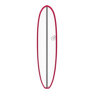 TORQ Volume + Carbon 7'8 Surfboard, Farbe:rot, Größe:7'8