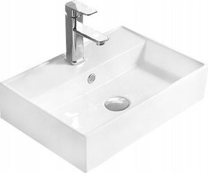 Mexen Blanca Aufsatzwaschbecken 50 x 35 cm, Weiß - 21105000 Mexen Blanca Aufsatzwaschbecken 50 x 35 cm, Weiß - 21105000