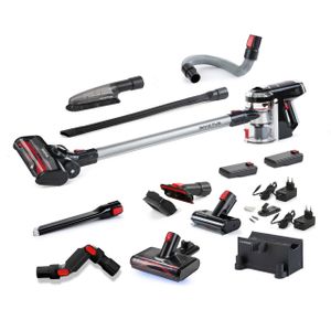 Genius Invictus X9 Akku-Handstaubsauger 23 tlg, Akku Staubsauger Kabellos, 380W, Akkulaufzeit bis 35 Min, motorisierte 3 in 1 Bürste, LED Fugendüse Genius Invictus X9 Akku-Handstaubsauger 23 tlg, Akku Staubsauger Kabellos, 380W, Akkulaufzeit bis 35 Min, motorisierte 3 in 1 Bürste, LED Fugendüse