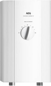 AEG elektronischer Kompakt-Durchlauferhitzer DDLE Kompakt OT 11/13 kW für die Küche,  Germany, 400 V, solargeeignet, Übertischmontage, 232793