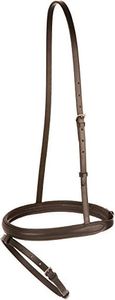 Kincade Leder Nasenriemen II mit Sperrriemen WB287 (Warmblut) (Braun)