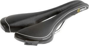 Sattel Velo Plush, Unisex, AIRCHANNEL COMP, schwarz/grau, Velo, 250188