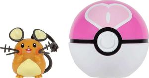 Pokémon Clip'n'Go Poké Balls Dedenne & Sympaball