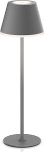 Brandson Tischlampe kabellos, LED Tischleuchte, Nachttischlampe, dimmbar, Touch, Akku Tischleuchte mit USB Ladestation, warmweiß, neutralweiß, kaltweiß