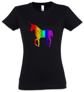 Urban Backwoods Unicorn I Damen T-Shirt, Größe:XS