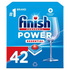 Finish Power Essential Tabletky do myčky 42ks - Profesionální formule pro okamžité a účinné mytí