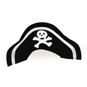 Piraten Hut Kapitän Mütze aus Filz 6 Stück