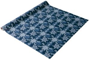 SIGEL GP114 Weihnachts-Geschenkpapier, Frosty Night, 5 m x 70 cm, 80 g/m²