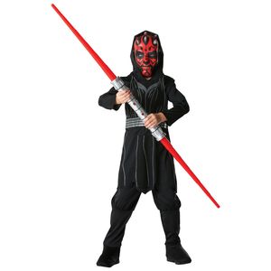 Star Wars - Kostüm ‘” ’"Darth Maul"“ - Kinder BN5325 (140) (Schwarz/Rot)