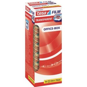 tesa Film transparent 19 mm x 33 m 8 Rollen