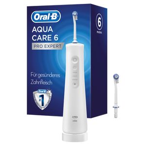 Oral-B AquaCare 6 Pro-Expert Kabellose Munddusche mit Oxyjet-Technologie