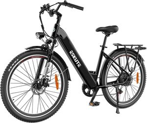 ESKUTE E-Bike Polluno Plus 28 Zoll E-Hollandrad mit Drehmomentsensor, 720Wh Samsung Akku und Bafang Motor, Tiefeinsteiger Ebikes bis zu 120km Lange Reichweite