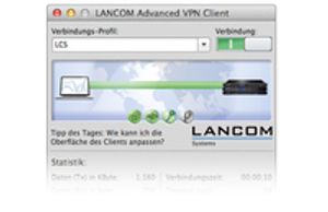 LANCOM Advanced VPN Client - Licencja - 10 użytkowników - Mac - dla LANCOM 1790-4G+, 1793VA-4G+