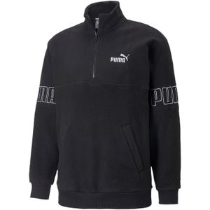 PUMA Power Winterized Half-Zip Sweatshirt Herren puma black XL