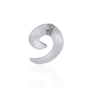 1 Stück Magnetischer Ohrring Fake Plug Ohrstecker Acryl-Spirale
