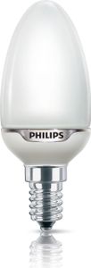 Philips Softone-Flamme Lisse 929689673103 Energiesparlampe-Energiesparlampe, 5 W, E14, WW, 1BL, 230 V, 6-Soft Flame Design