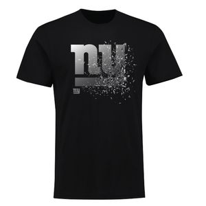 NFL New York Giants Shatter Graphic Logo Football Shirt schwarz (L)