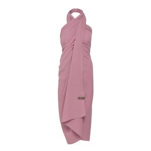 Knit Factory Liv Pareo - XL Musselintuch - Strandtuch - Lila - 180x130 cm