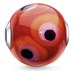 Thomas Sabo Karma Bead K0284-017-10 rot, schwarz, pink, orange