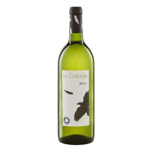 Le Corbeau - blanc Vin de Pays 11% Vol 1L