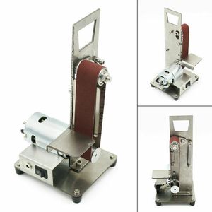 DIY Mini-Elektrische Bandschleifer Poliermaschine Vertikal Schleifmaschine Fest Winkelschärfer Tisch Schneide 795 motor