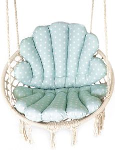 Love Gifts® Hängesessel ohne Gestell, Hängesessel Indoor mit Zwei Kissen optimal für den für Innenbereich wie Wohnzimmer & Kinderzimmer geeignet